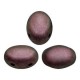 Les perles par Puca® Samos kralen Metallic mat dark violet 23980/94108
